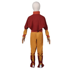 Kinder Avatar – Der Herr der Elemente 2024 Aang Kostüm Set Cosplay Outfits