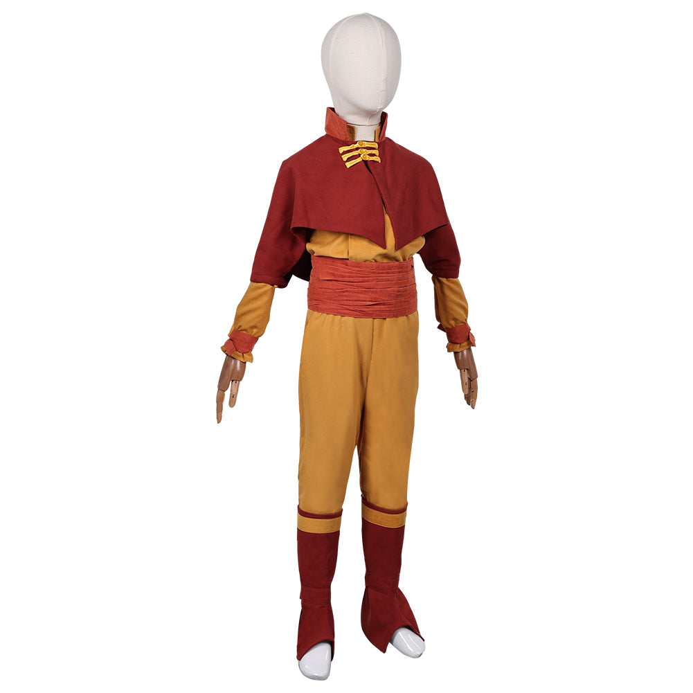 Kinder Avatar – Der Herr der Elemente 2024 Aang Kostüm Set Cosplay Outfits