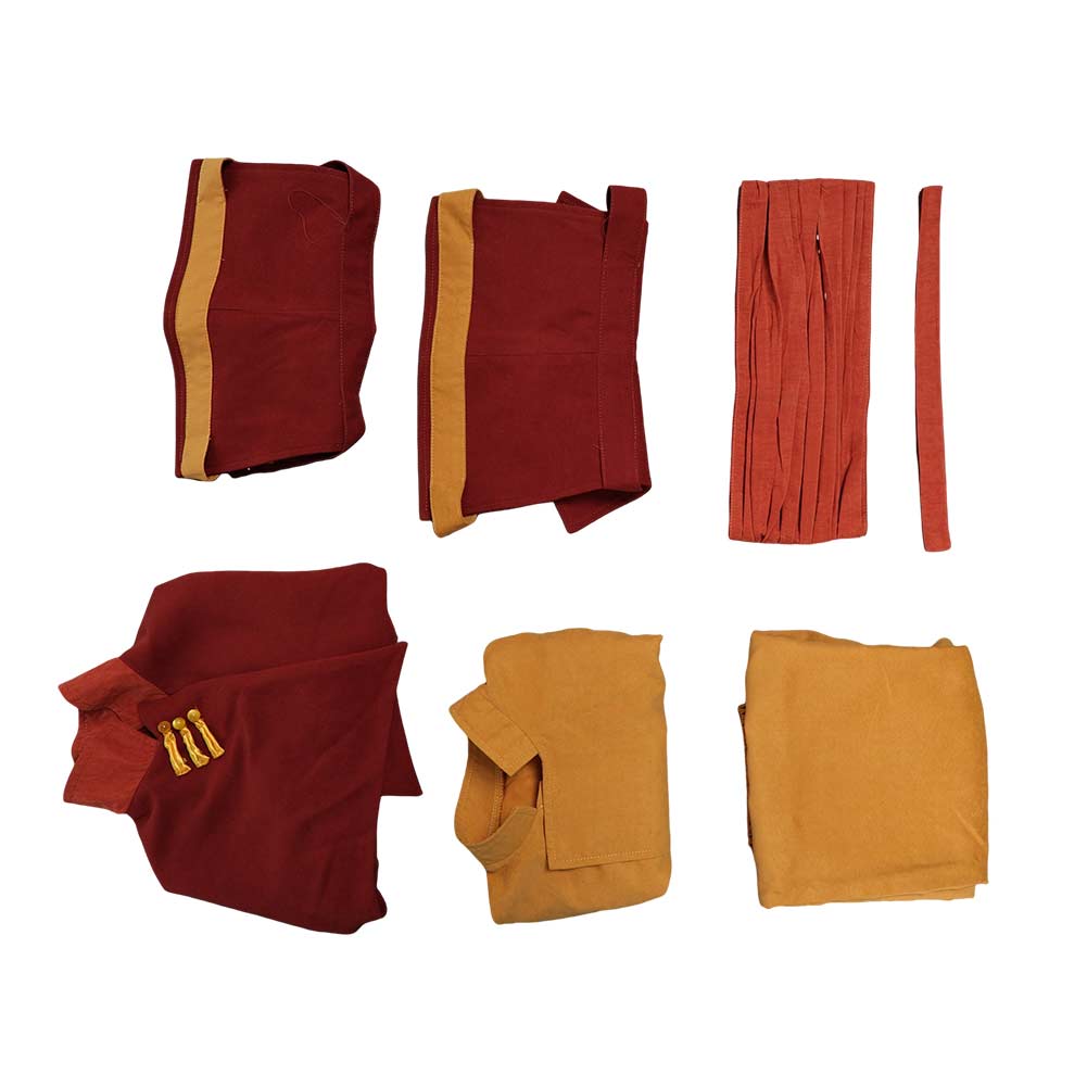 Kinder Avatar – Der Herr der Elemente 2024 Aang Kostüm Set Cosplay Outfits