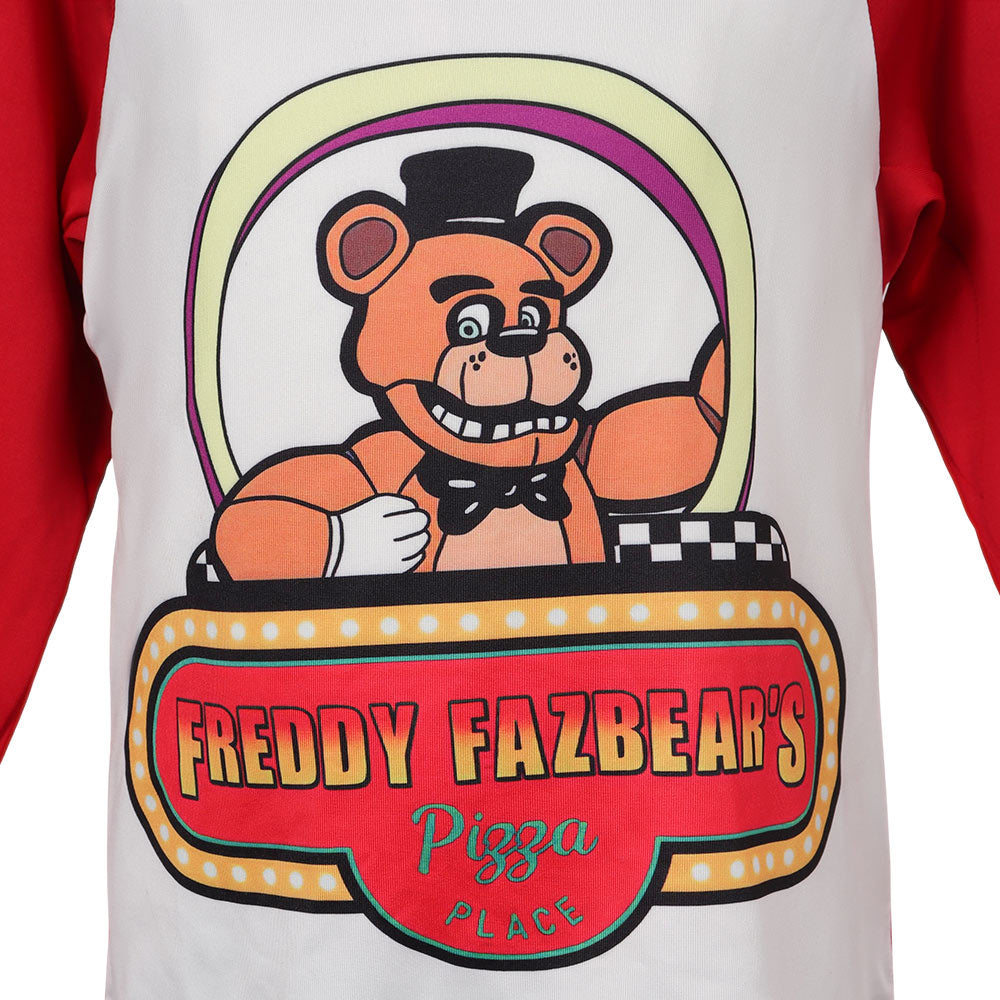Kinder Film Five Nights at Freddy's T-Shirt rot langarm Shirt Cosplay