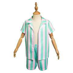 Kinder Jungen Barbie 2023 Ken Strandoutfits Ken Hemd Shorts Set Cosplay Kostüm