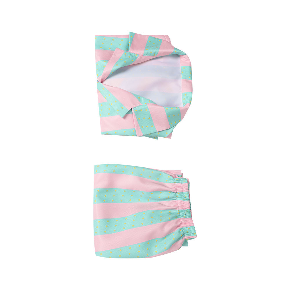 Kinder Jungen Barbie 2023 Ken Strandoutfits Ken Hemd Shorts Set Cosplay Kostüm