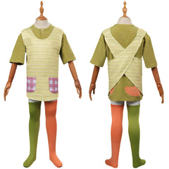 Kinder Pippi Langstrumpf Kostüm Set Cosplay Halloween Karneval Outfit