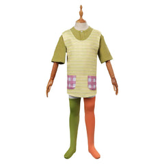 Kinder Pippi Langstrumpf Kostüm Set Cosplay Halloween Karneval Outfit