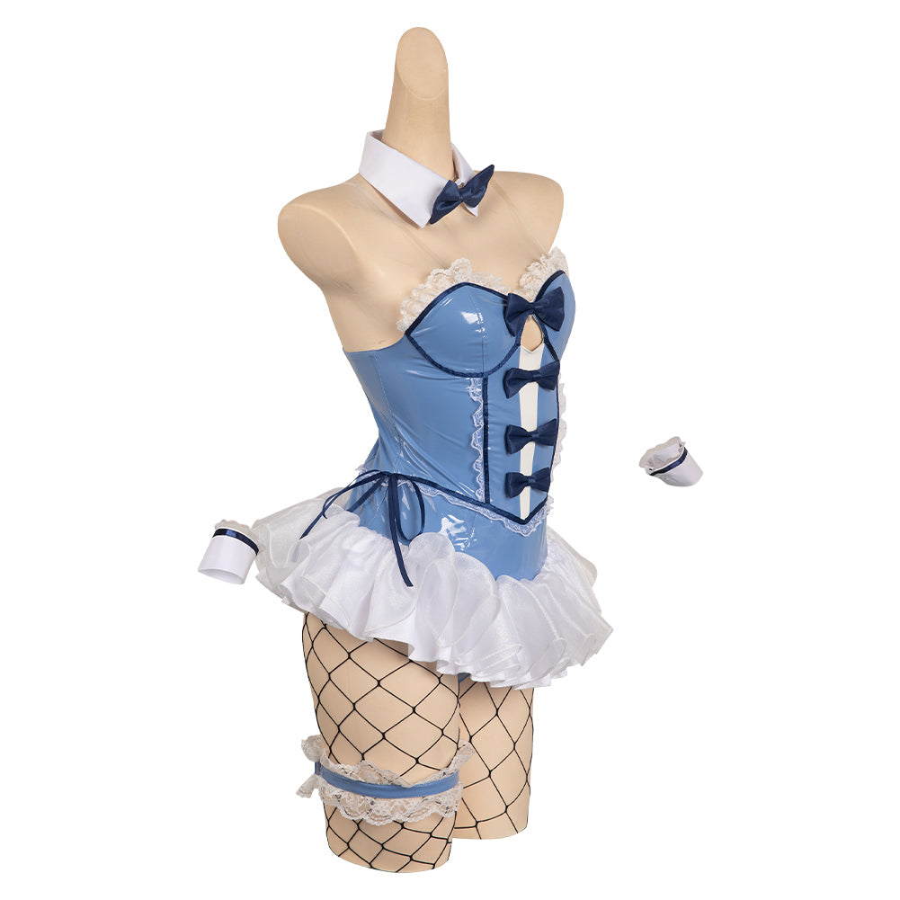 Kitagawa Marin Kellnerin Kostüm My Dress-Up Darling Playboy Bunny Cosplay Kostüm Bunny Girl Outfit