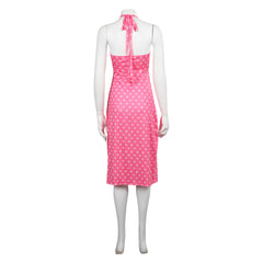 Legally Blonde Elle Woods rosa Kleid Natürlich Blood Elle Woods Cosplay Halloween Kostüm