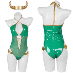 Loki Corssplay Sexy Kostüm Cosplay Halloween Karneval Outfits
