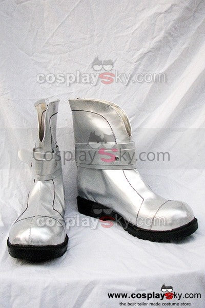 Macross Frontier Sheryl Nome Cosplay Stiefel Silber