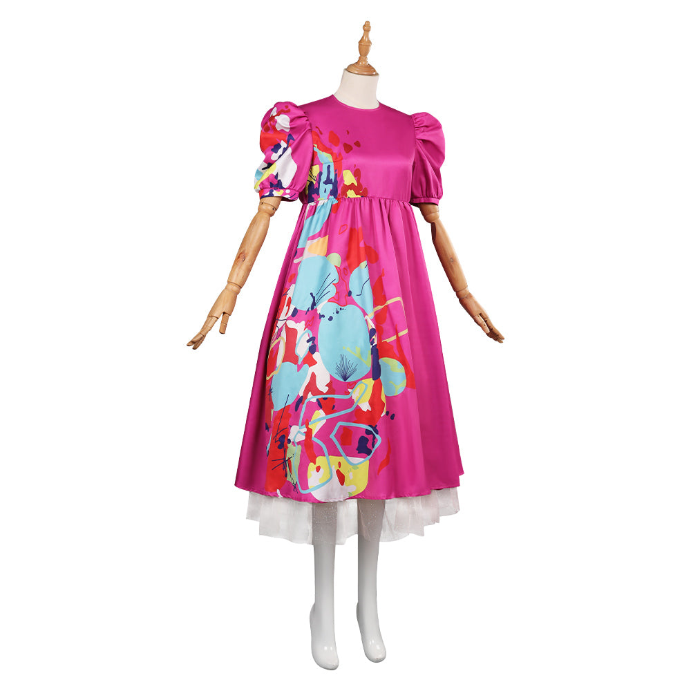 Mädchen Kinder Kate Barbie Weird Barbie Kleid Cosplay Kostüm