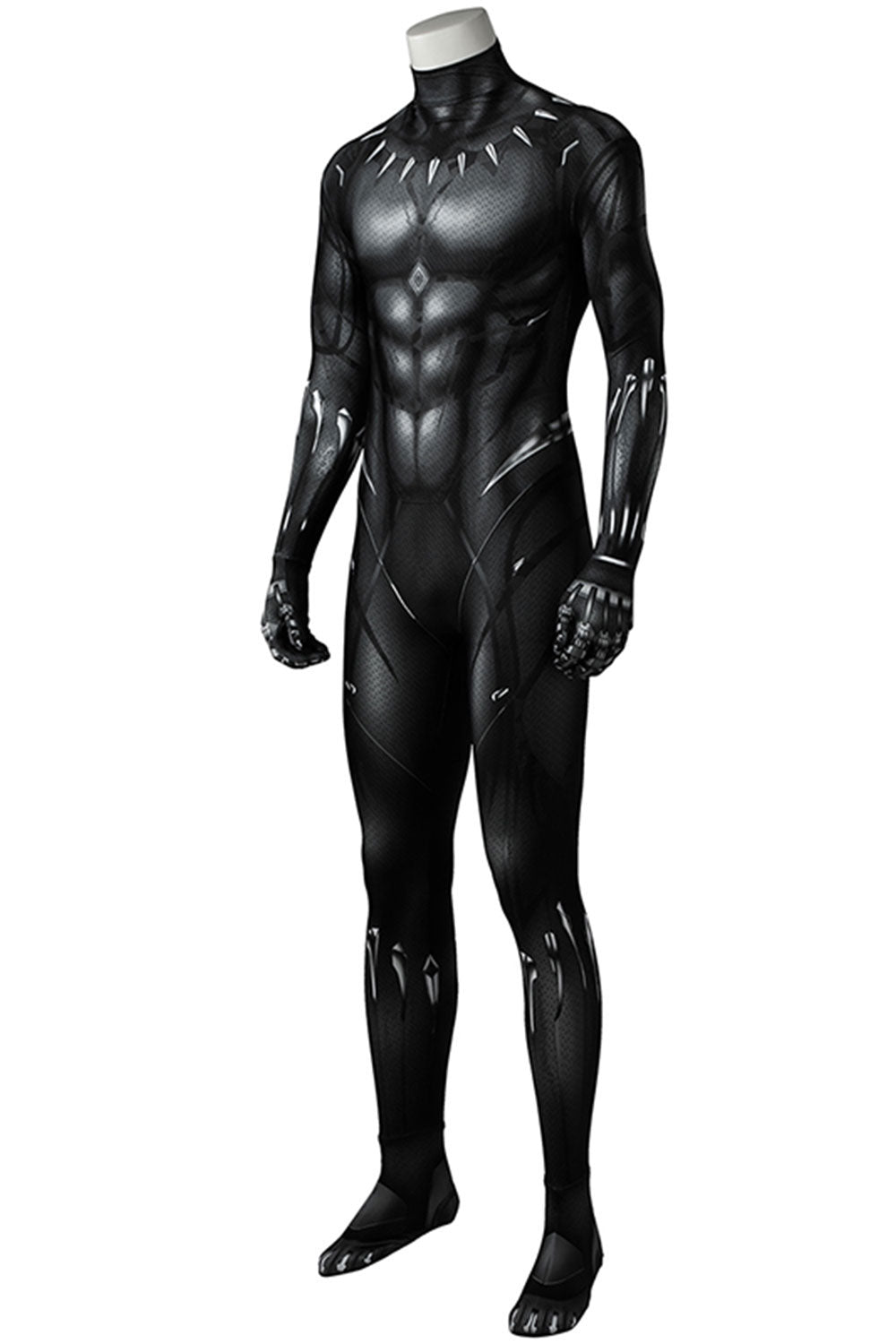 2018 Black Panther T'Challa Jumpsuit Full Set Cosplay Kostüm