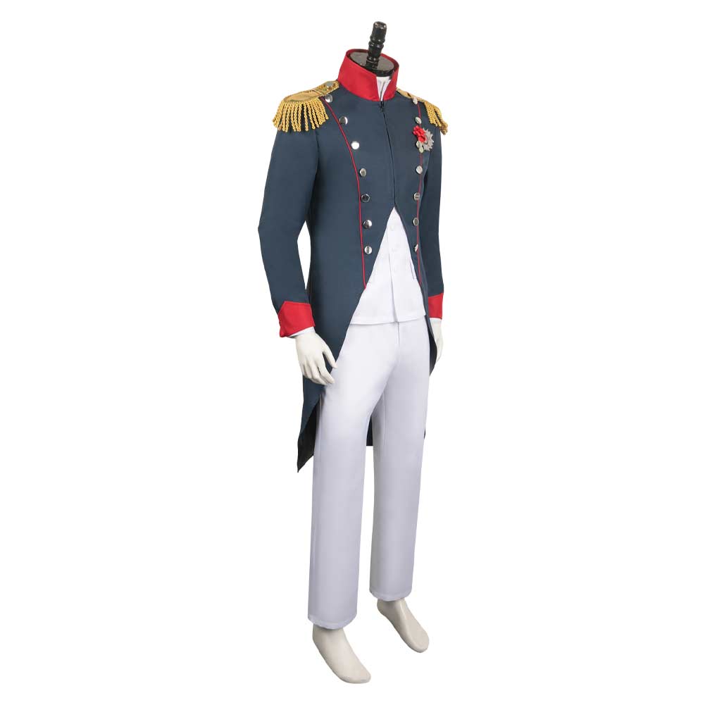 Napoleon Cosplay blaues Kostüm Set Halloween Karneval Outfits