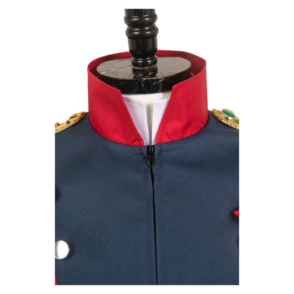 Napoleon Cosplay blaues Kostüm Set Halloween Karneval Outfits