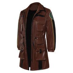 Noel braune Jacke Starfield Noel Cosplay Kostüm