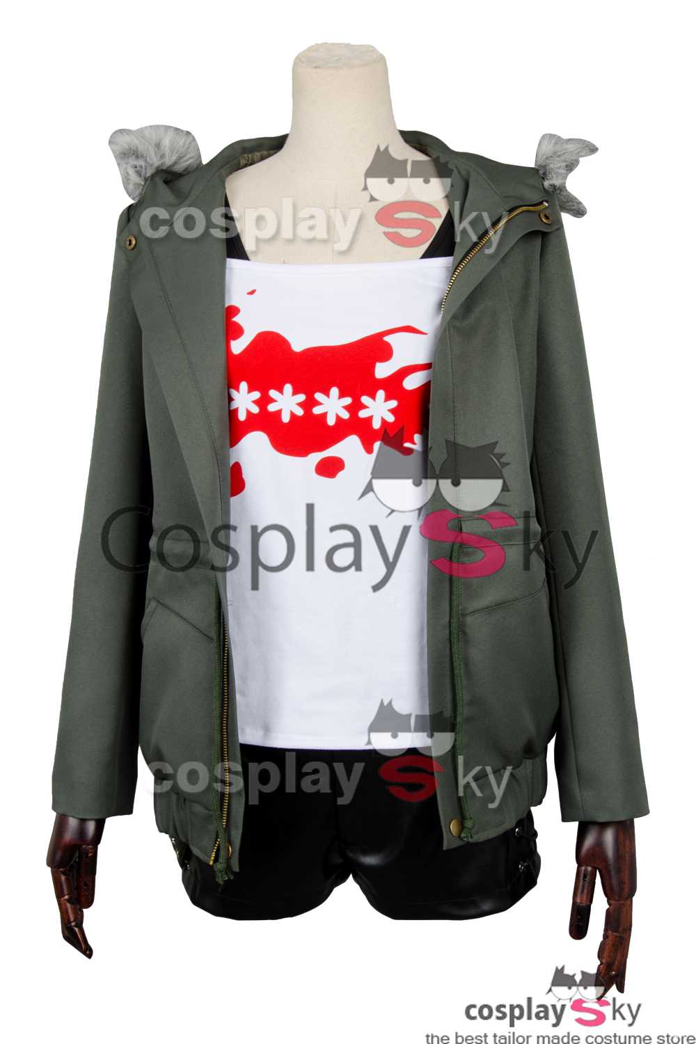 Persona 5 Futaba Sakura Shirt Coat Jacke Cosplay Kostüm
