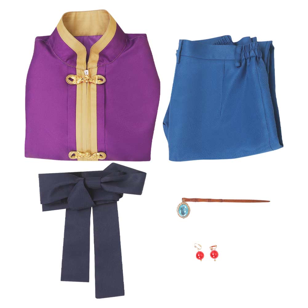 Princess Peach: Showtime! Prinzessin Peach Kung Fu Kostüm Cosplay Outfits