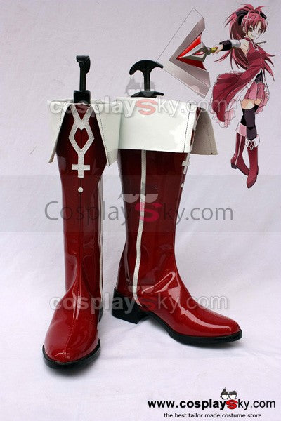 Puella Magi Madoka Magica Sakura Kyoko cosplay Schuhe Stiefel