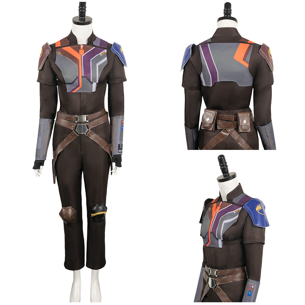 Sabine Wren Cosplay Kostüm Set Halloween Karneval Outfits