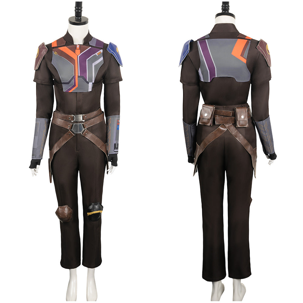 Sabine Wren Cosplay Kostüm Set Halloween Karneval Outfits