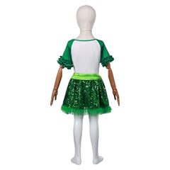 Saint Patrick's Day Mädchen Tüllkleid St. Patrick’s Day Kinder Tutu Kleid