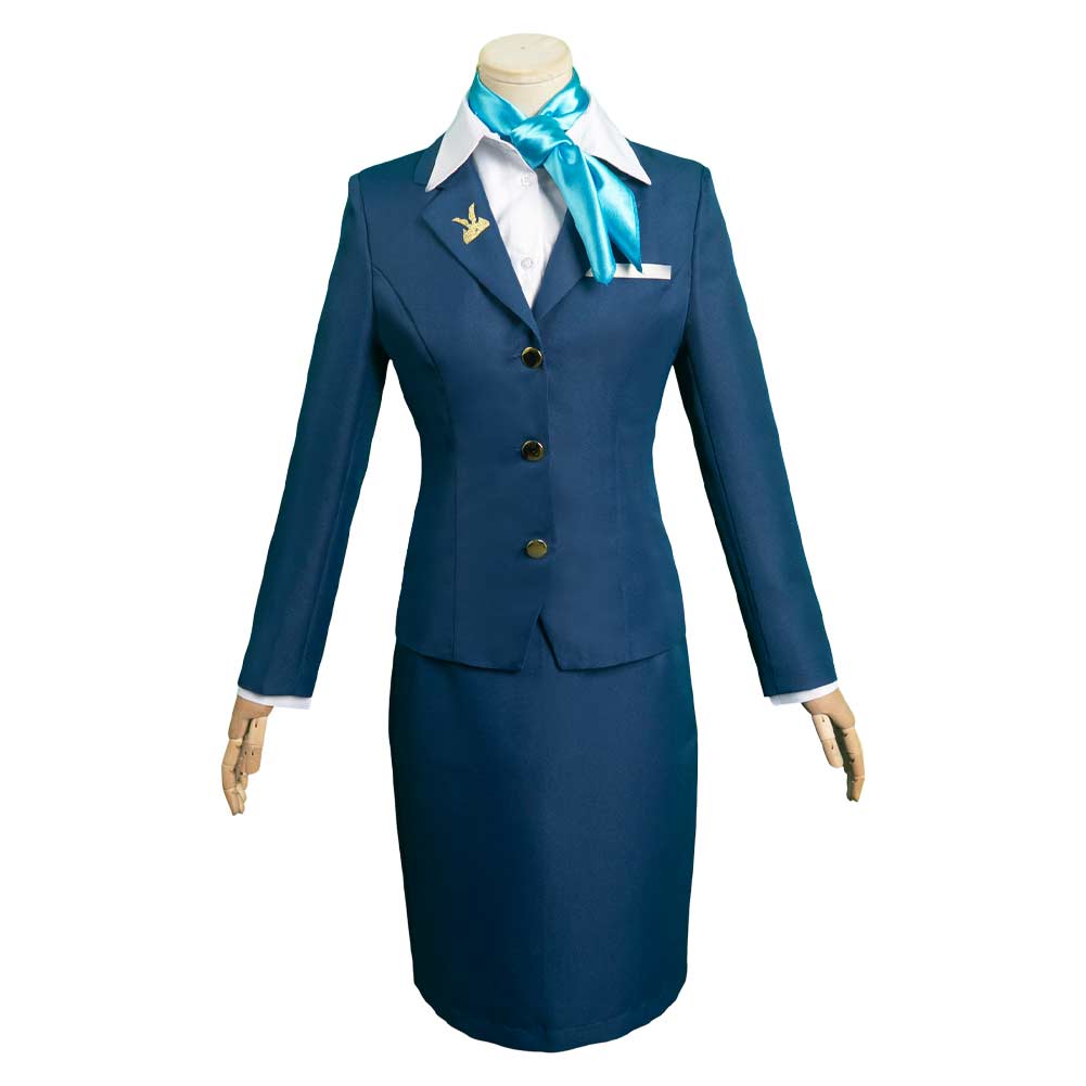 The Concierge at Hokkyoku Department Store Akino Uniform Cosplay Halloween Karneval Kostüm