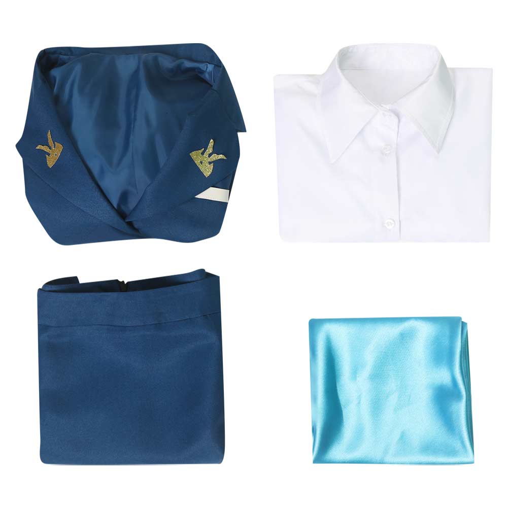 The Concierge at Hokkyoku Department Store Akino Uniform Cosplay Halloween Karneval Kostüm