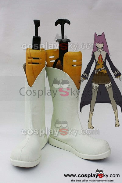 Unlight Chat D'argent Ayn Cosplay Schuhe Stiefel