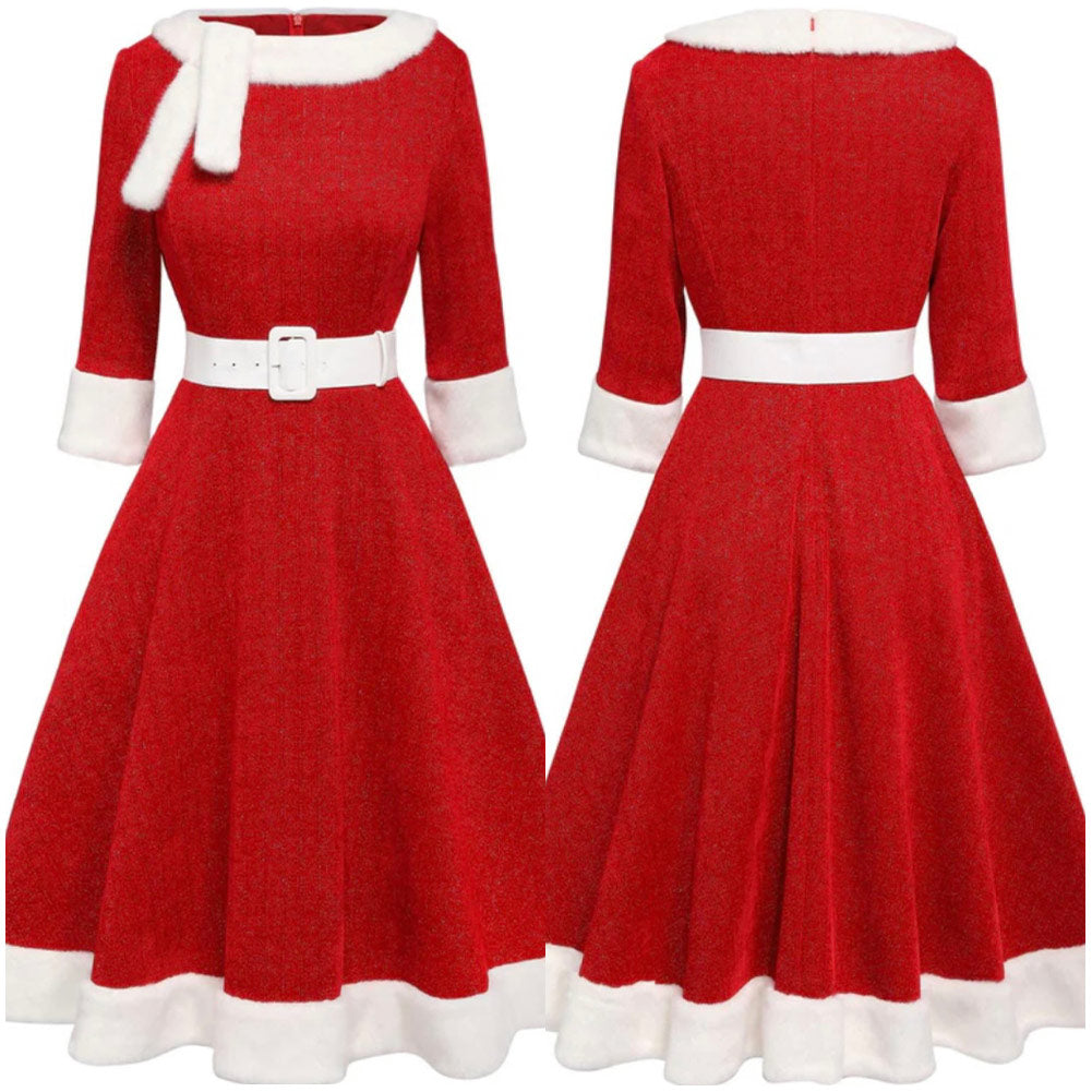 Weihnachtskleid Damen Weihnachten Kostüm Christmas Outfits