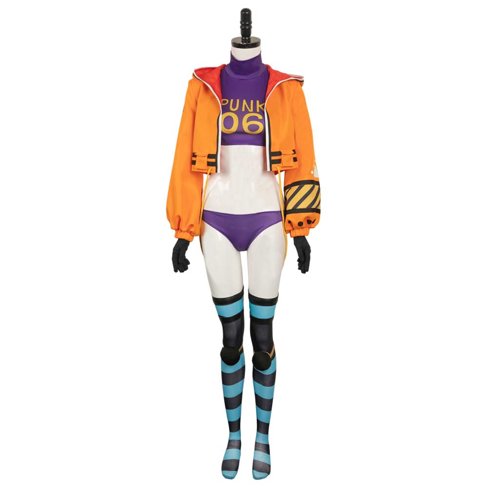 One Piece Egghead Arc Vegapunk/York Cosplay Kostüm Set