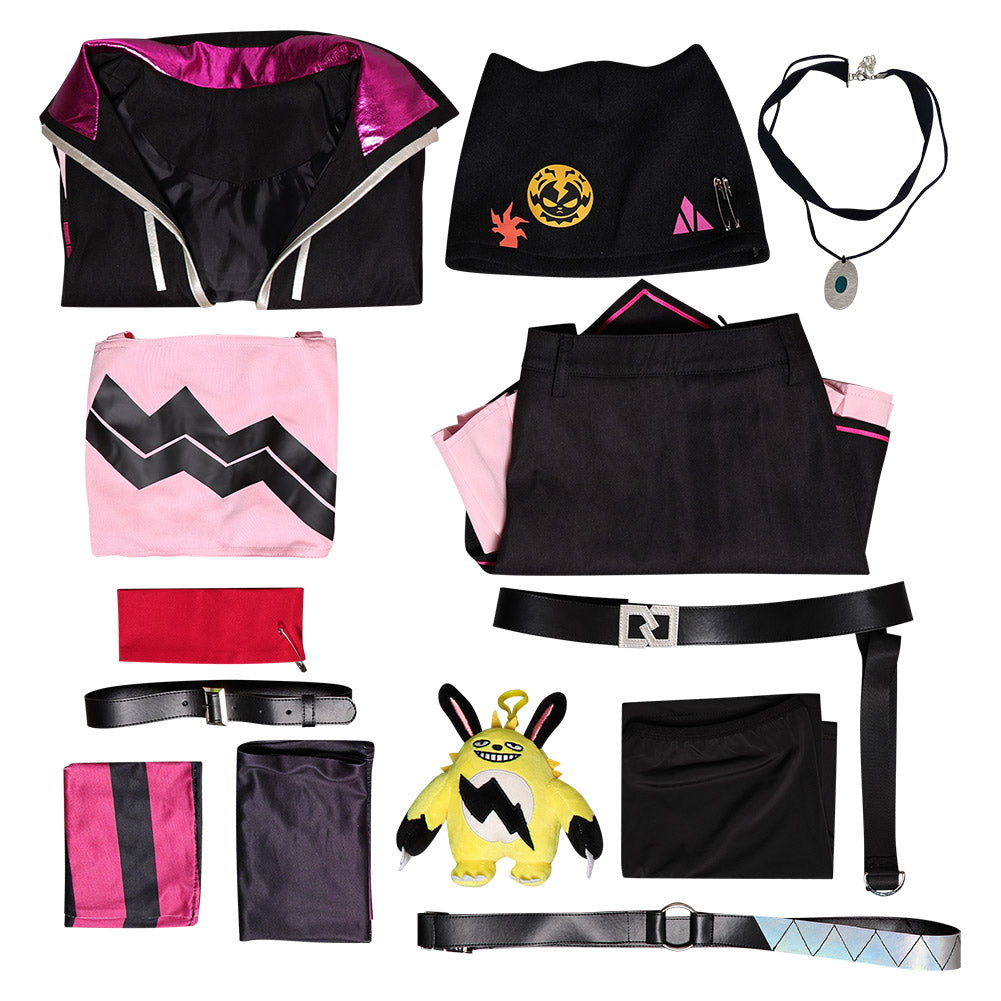 Zoe Rayne Kostüm Set Palworld Zoe Cosplay Outfits